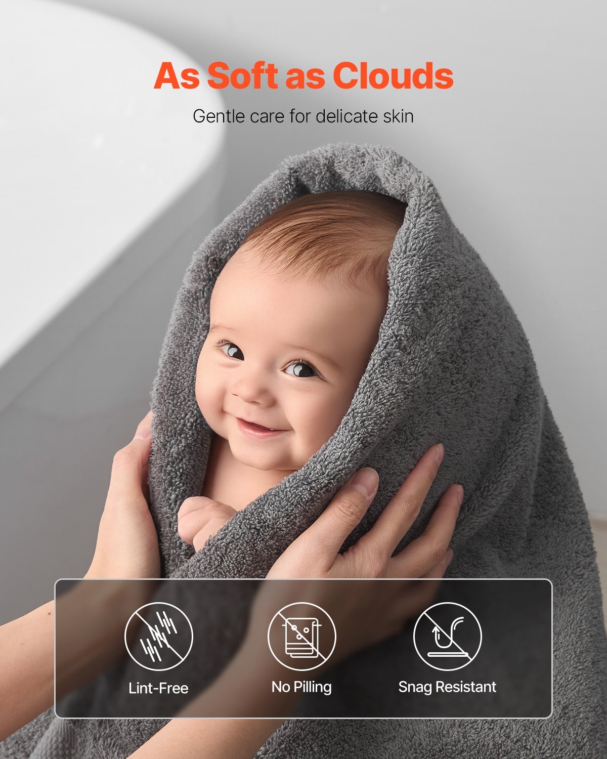 6 - Piece Towel Set 600 GSM Cotton Soft Towels like cloud For Bathroom Gym Hotel Spa 5 star hotel grade - Dkakashop