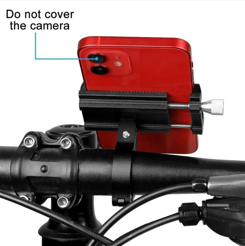Aluminum Motorcycle Bike Bicycle Holder Mount Handlebar For Cell Phone GPS US - Dkakashop