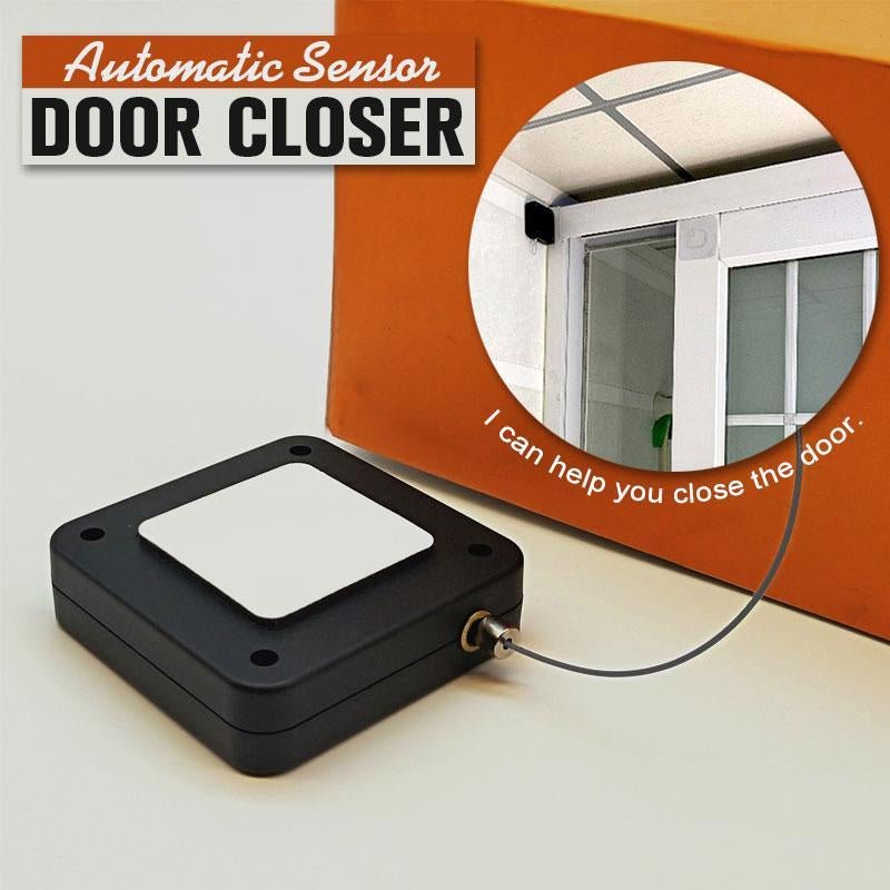 Automatic Door Closer Punch - Free Soft Close Door Closers For Sliding Door Glass Door 500g - 1000g Tension Closing Device - Dkakashop