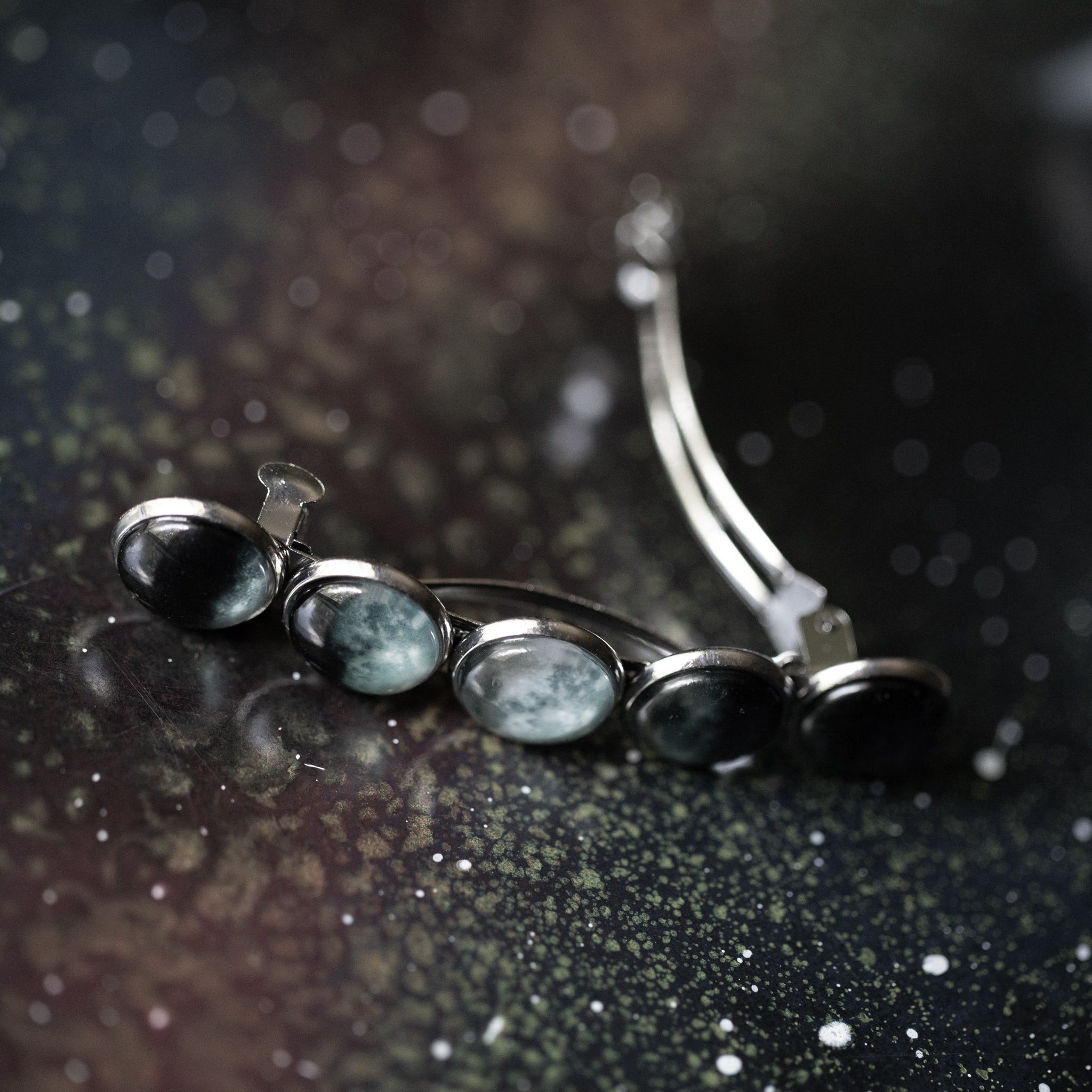 Moon Phase Hair Clip Barrette - Dkakashop